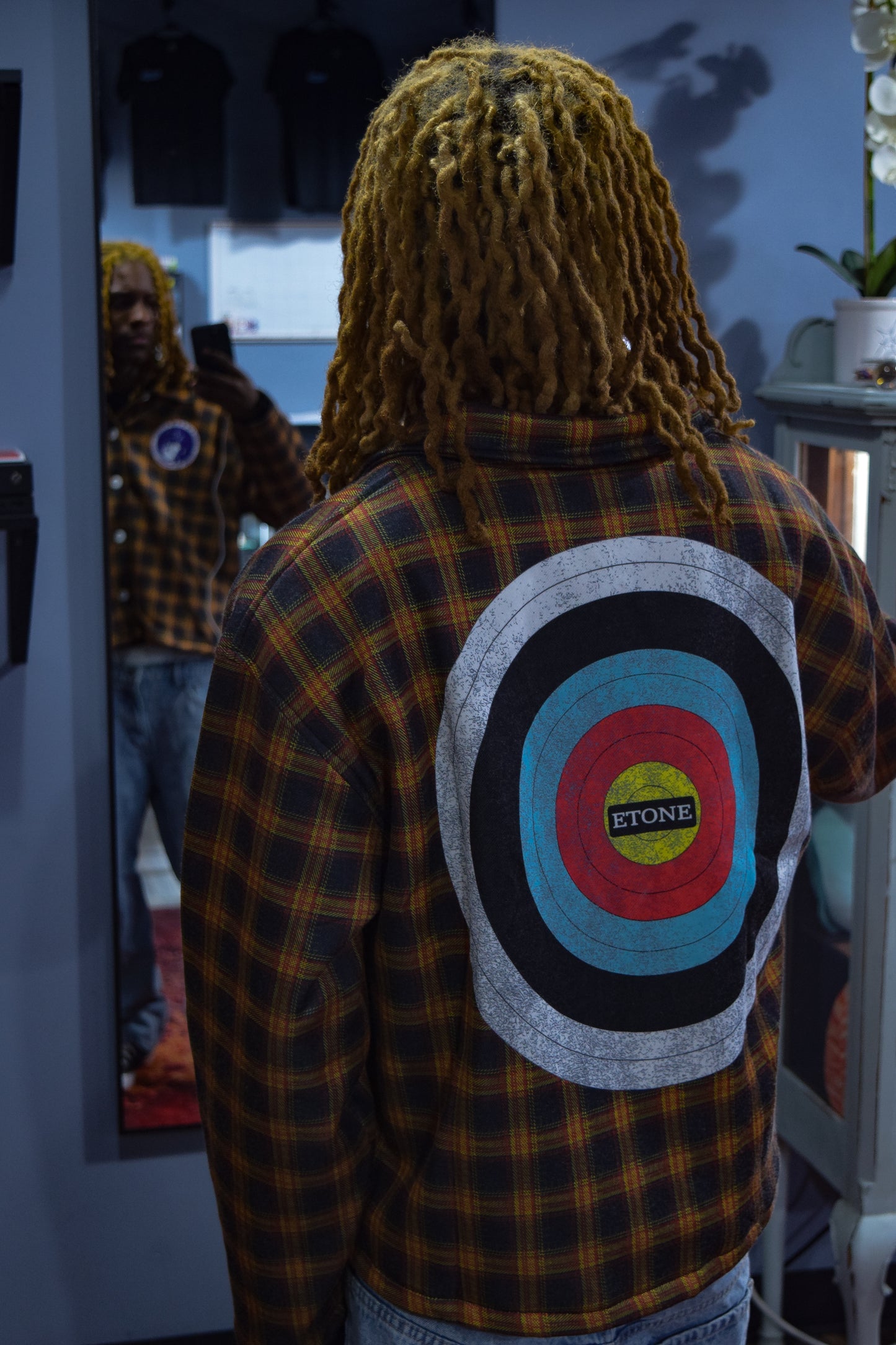 “TARGET” FLANNEL JACKET