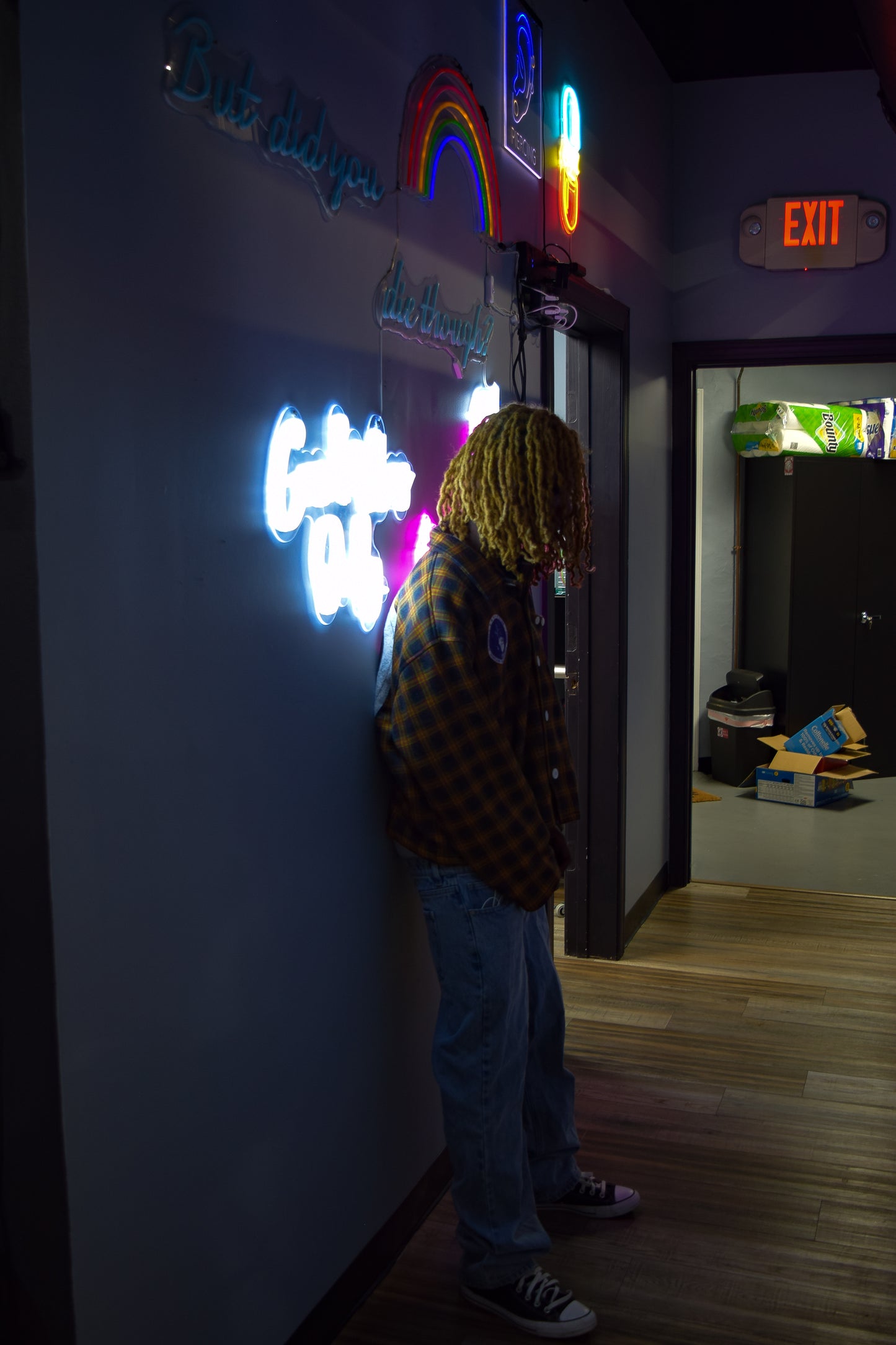 “TARGET” FLANNEL JACKET