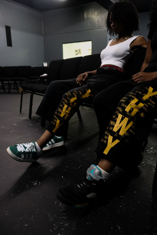 “YAHWEH” CUT OFF SWEATS(FOREVER ALIVE COLLECTION)