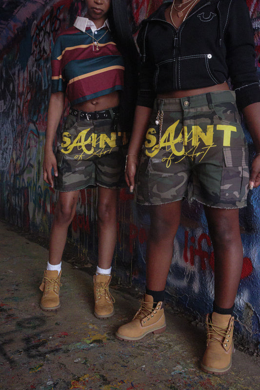“SAINT VOA” CAMO CARGOS