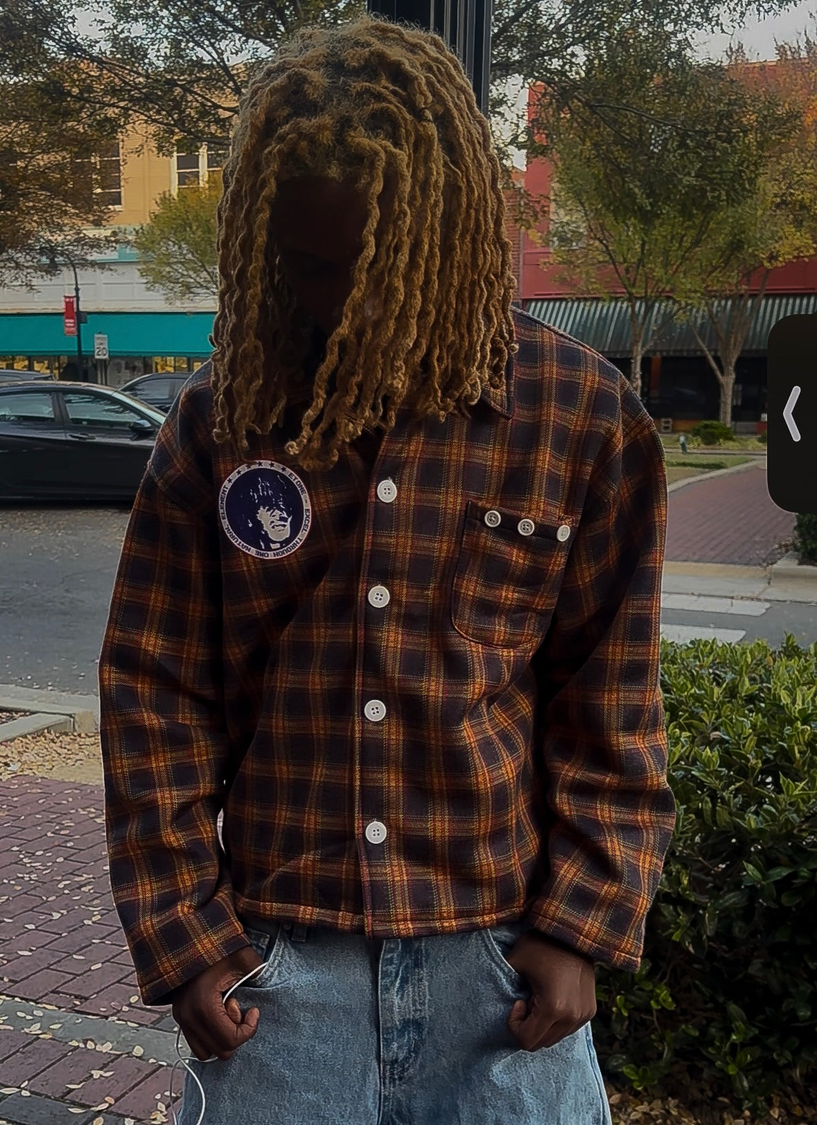 “TARGET” FLANNEL JACKET